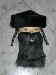 שטריימל חרדי עם פאות